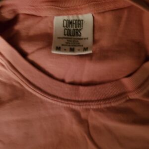 Comfort Colors Pink Short Sleeve T-Shirt